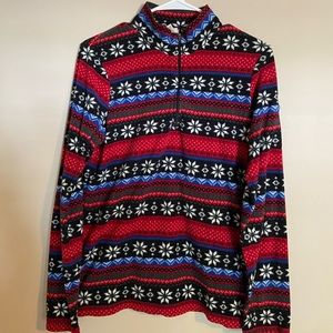 L.L. Bean lightweight fleece 1/4 zip. Small